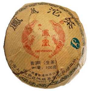 Shen pu-erh "Phoenix Nest"