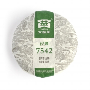 Shen puerh Da Yi 7542 150g